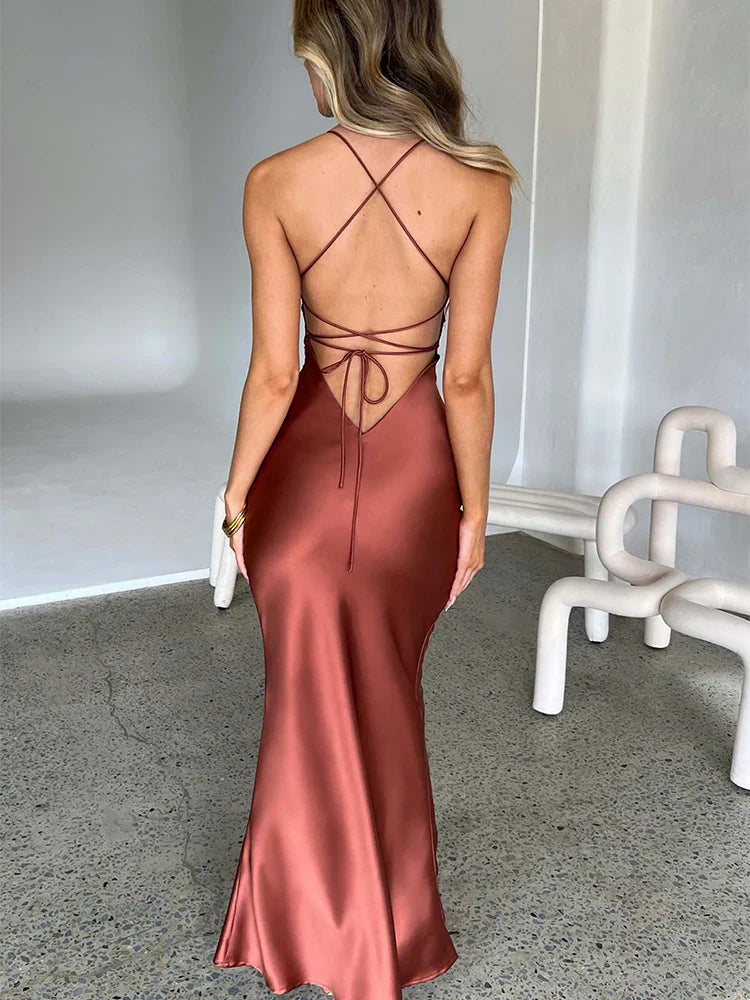 VESTIDO ZAFIRO™ - VESTIDO LARGO DE LUJO