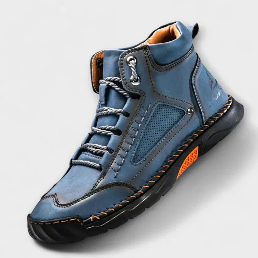 ZAPATOS ALTOS DE CUERO INDESTRUCTIBLES, IMPERMEABLES Y ORTOPEDICOS