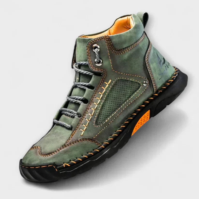 ZAPATOS ALTOS DE CUERO INDESTRUCTIBLES, IMPERMEABLES Y ORTOPEDICOS